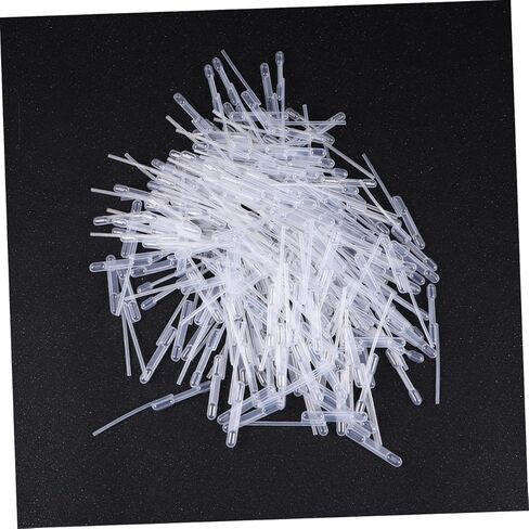 150pcs Plastic Pasteur Straw Dropper Double-Cell Quantitative Straw for Lab in Saudi Arabia