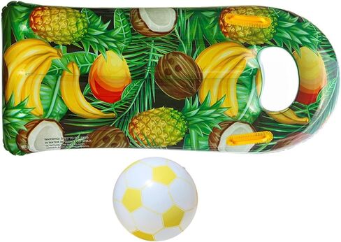 لوح ركوب الأمواج قابل للنفخ، لوح مائي خفيف الوزن للبالغين والأطفال، لوح ركوب الأمواج منفوخ لحمام السباحة، الفاكهة in Kuwait