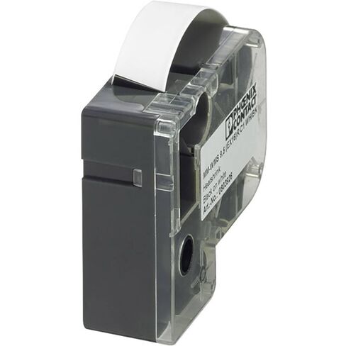 Phoenix Contact, 0803923, Shrink Sleeve - Continuous - Cassette - White with Black Imprint - mounting Type: Slide-on - Cable Diameter: 1.0-3.2 mm - can be Marked with THERMOFOX (1 Item/s) in Saudi Arabia