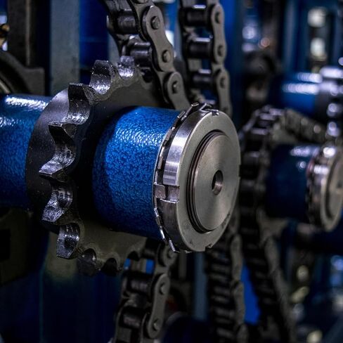 uxcell 2 Pcs #40 Chain Roller Sprocket 3/4" Bore, 10 Tooth C45 Carbon Steel ANSI #40 Roller Sprocket Round Hole with Set Screws for ISO 08A Chain in Kuwait