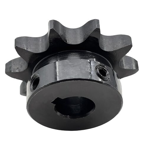 #50 Roller Chain Sprocket Type B 5/8 inch Bore 10 Tooth, Hardened Antirust 1045 Steel Drive Sprockets 50B10-5/8 in Kuwait