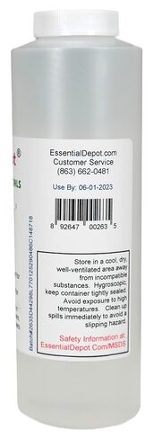 بروبيلين جلايكول - PG - 1 لتر (وزن صافي 18 أونصة) - USP - موافق للشريعة اليهودية - درجة الغذاء - حاوية HDPE محكمة الغلق وقابلة للإغلاق، آمنة للاستخدام في الميكروويف (إزالة ختم الرقائق المعدنية)، آمنة للاستخدام في الفريزر in Kuwait