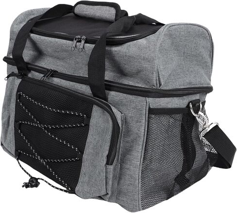 Double ball bowling bag, large capacity canvas bowling bag, can hold a pair of bowling shoes and other essentials in Saudi Arabia