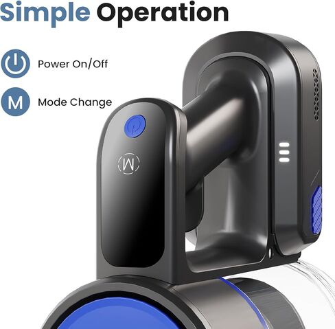 مكنسة كهربائية لاسلكية من نيوبوليج، مكنسة كهربائية خفيفة الوزن للمنزل مزودة بمصابيح مضادة للتشابك وأضواء LED، منظفات لاسلكية قوية قابلة لإعادة الشحن للأرضيات الصلبة والسجاد وشعر الحيوانات الأليفة in Kuwait