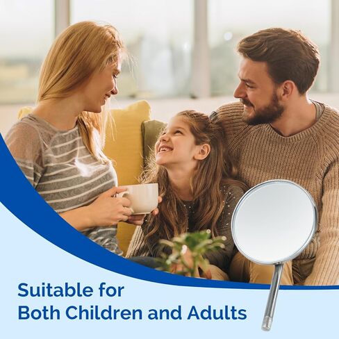 JMU 12 PCS #5 Mouth Mirror Heads, Stainless Steel in Kuwait