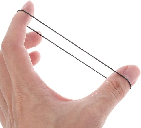 5Pcs Turntable Drive Belt Flat Transmission Belt for WM GX688 Series Record Player Turntable Drive Rubber Strap Replacement Turntable Belt for WM GX688 Equipment Phonograph Gramophone in Kuwait