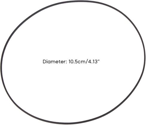 5Pcs Turntable Drive Belt Flat Transmission Belt for WM GX688 Series Record Player Turntable Drive Rubber Strap Replacement Turntable Belt for WM GX688 Equipment Phonograph Gramophone in Kuwait