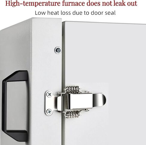 2000W High-Temperature Tabletop Electric Sintering Furnace, 1150°C Lab Furnace with Temperature Controller for Jewelry Making & Pottery Glazing in Kuwait