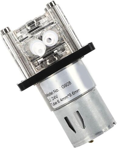 ViaGasaFamido Peristaltic Pump, Large Liquid Metering Pump, 12V/24V, Black, Above Ground, 500mL/min (24V) in Saudi Arabia