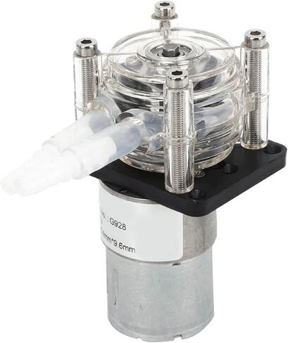 ViaGasaFamido Peristaltic Pump, Large Liquid Metering Pump, 12V/24V, Black, Above Ground, 500mL/min (24V) in Saudi Arabia