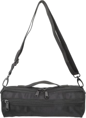 FRCOLOR Canvas Piccolo Storage Bag with Protective Plush Lining Lightweight Musical Instrument Carrying Case Portable Soft Gig Bag for Musicians, Students & Beginners in Saudi Arabia