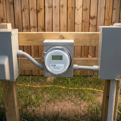 120V Electric Meter, 2-Wire KWH Meter, CL200 4-Jaw Digital Electricity Usage Monitor with LCD Display, ANSI C12.1 Compliant for Home and RV Power Consumption in Kuwait