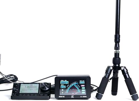 جهاز قياس الطاقة الرقمي SWR بإبرة متقاطعة HTL RDM-1K، 1.8–200 ميجا هرتز، طاقة مستمرة 1 كيلو وات، شاشة لمس كاملة الألوان، صنع في تايوان in Saudi Arabia