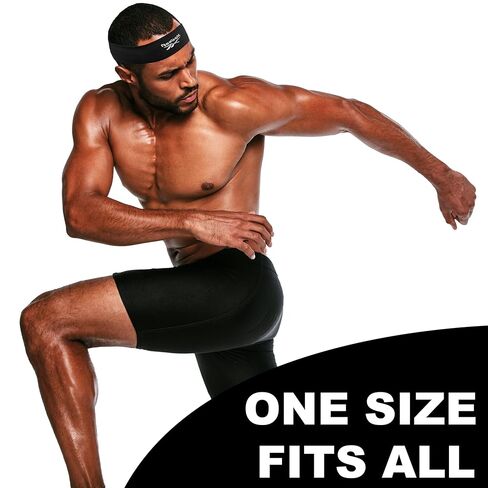 قطعة واحدة من غطاء الرأس بمقبض داخلي من ريبوك - آمن، خفيف الوزن، خالي من التلف | إكسسوارات شعر عالية الجودة لصالة الألعاب الرياضية لراحة نشطة in Kuwait