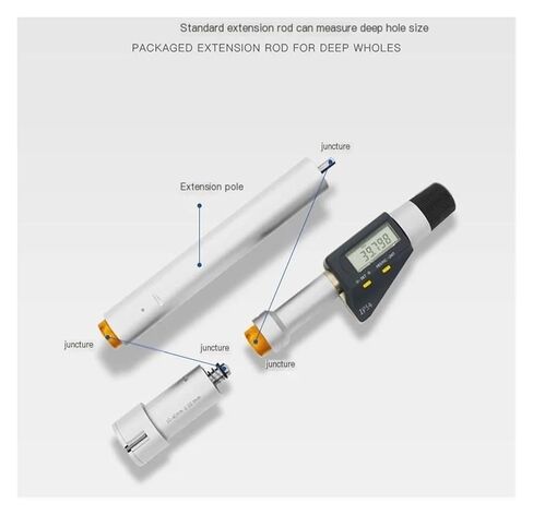 Electronic Three-Point Internal Micrometers 75-88mm.3-3.5inch.335-12-920 Inside Micrometer in Kuwait