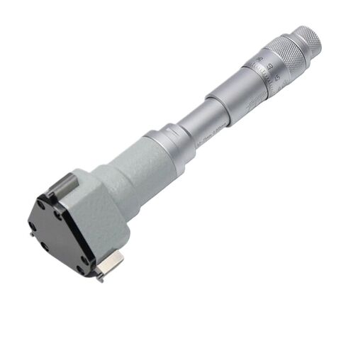 Three-Point Inside Diameter Micrometer Three-jaw Measuring Bearing bore Diameter Gauge Accessories 6-8 8-10 10-12(40-50) in Saudi Arabia
