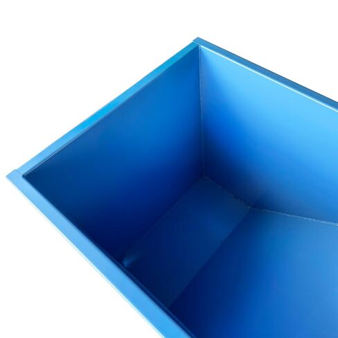 1T Self-Dumping Trash Hopper Dumpster for Forklifts Carbon Steel for Storing and Transferring Various Materials in Kuwait