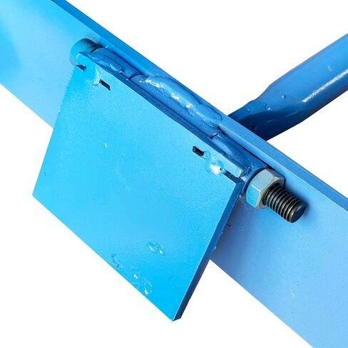 TECHTONGDA قادوس الرافعة الشوكية ذاتي الإغراق 0.68 Cu Yd 2200lbs Cap. قادوس الرافعة الشوكية من الفولاذ الكربوني باللون الأزرق in Kuwait