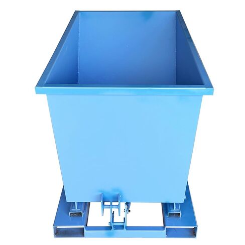 Self-Dumping Hopper Forklift Attachment Dumpster 520L/1T Capacity for Material Handling Trash Building Materials Snow in Saudi Arabia