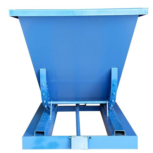 Self-Dumping Hopper Forklift Attachment Dumpster 520L/1T Capacity for Material Handling Trash Building Materials Snow in Saudi Arabia