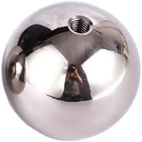 Stainless Steel Drilling Balls,1pcs,M10 Female Threaded 304,16mm-60 mm Half Hole Blind Smooth Solid Ball Bead, in Saudi Arabia