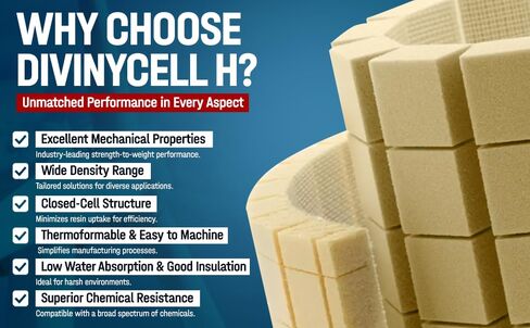 Fiberglass Supply Depot Divinycell - PVC Foam Core H-60 4 lb. Density Grid Scored 3/8" (32"X48") in Saudi Arabia