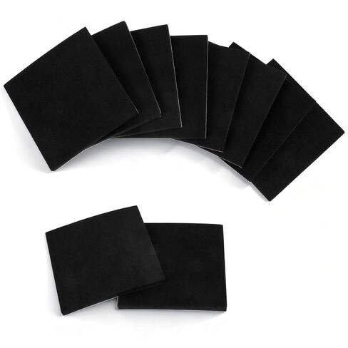 8Pcs Adhesive Foam Padding Sheets with Adhesive Backing - Closed Cell Neoprene Foam Sheet, Self Stick Insulation Anti Vibration Pads, Non-Slip Insulation Pads Vibration, 4" x 4" Neoprene Rubber Sheets in Saudi Arabia