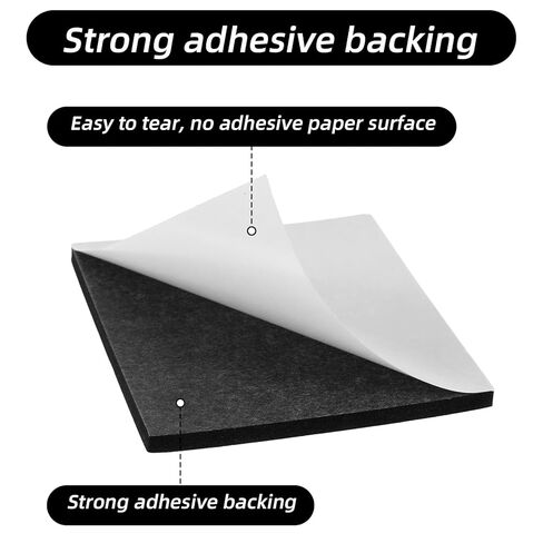 8Pcs Adhesive Foam Padding Sheets with Adhesive Backing - Closed Cell Neoprene Foam Sheet, Self Stick Insulation Anti Vibration Pads, Non-Slip Insulation Pads Vibration, 4" x 4" Neoprene Rubber Sheets in Saudi Arabia