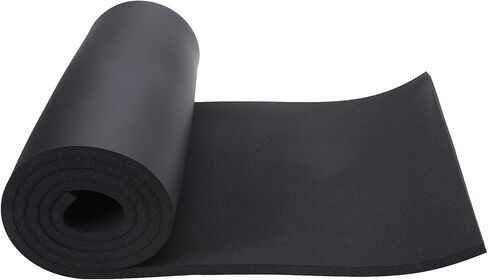 Artilife Closed Cell Foam Sheet Padding Closed Cell Foam Roll,DIY Project Easy Cut Non-Adhesive Multi-Function Soundproof Sponge Sheet (Black(No Adhesive), 3/8" T x 17" W x 60" L) in Kuwait