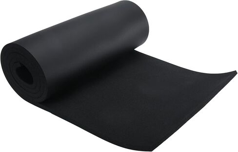 Artilife Closed Cell Foam Sheet Padding Closed Cell Foam Roll,DIY Project Easy Cut Non-Adhesive Multi-Function Soundproof Sponge Sheet (Black(No Adhesive), 3/8" T x 17" W x 60" L) in Kuwait