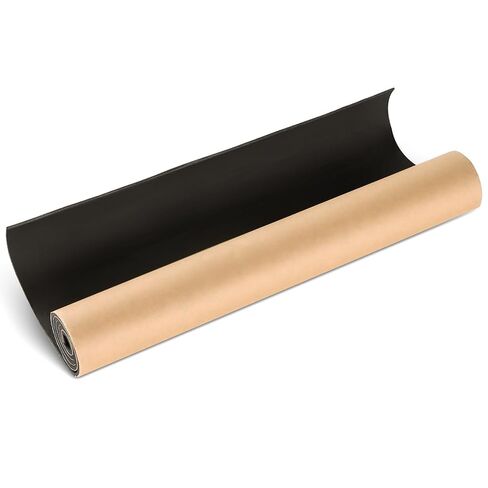 Sponge Neoprene with Adhesive Foam Rubber Sheet | 1/8" Thick x 12" Wide x 24" Long Neoprene Rubber Sheet Cut to Multiple Dimensions for Shock Pad, Gasket Seals, Soundproof Foam Padding in Saudi Arabia