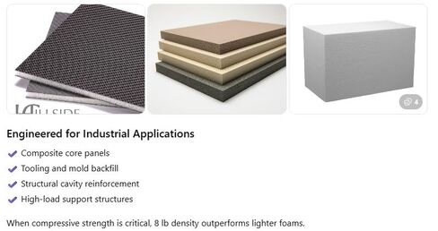 8 lb Expanding Polyurethane Pour Foam: Quart Kit in Saudi Arabia