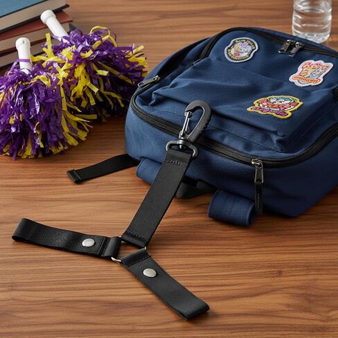 Pom Pom Holder Hanger with Snap Button for Backpack Poms Poms Holder for Backpack Cheer Cheerleader Team Tags Cheerleading Essentials Dance Sports Squads Team Tags in Kuwait