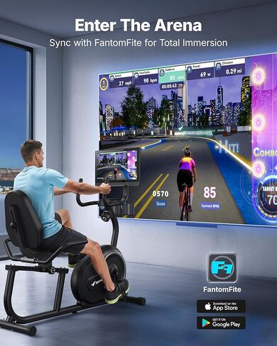 MERACH Recumbent Exercise Bikes for Home with Smart Bluetooth Equipment Exercise Bikes App,LCD,Heart Rate Handle Stationary Bikes for Home, Magnetic Recumbent Exercise Bike for Seniors Gym S08/S23 in Kuwait