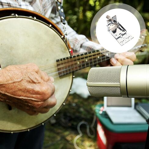 VICASKY الكروم معدن البانجو الذيل سلسلة جسر استبدال ملحق البانجو المتين لسهولة تثبيت السلسلة والأداء in Saudi Arabia