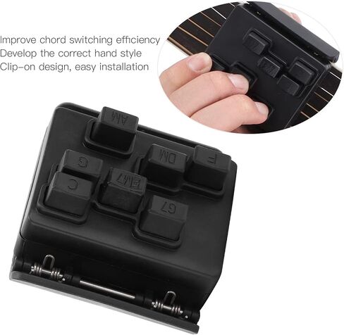 Chord Aid Trainer Ukulele Button Auxiliary Playing Tool for Soprano and Concert Soprano Ukuleles in Kuwait