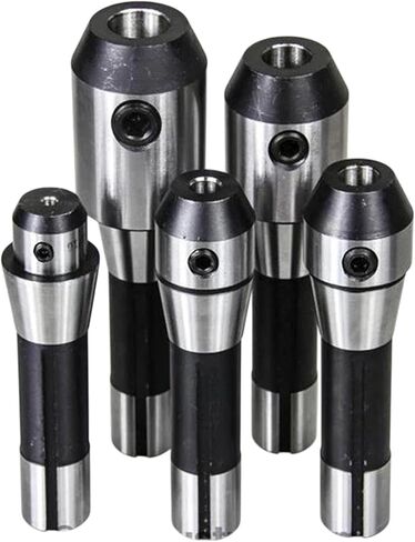5 PC R8 END Compatible with Mill Holder Set 1/4" 3/8" 1/2" 5/8" 3/4" Adapter Compatible with Bridgieport KIT in Saudi Arabia