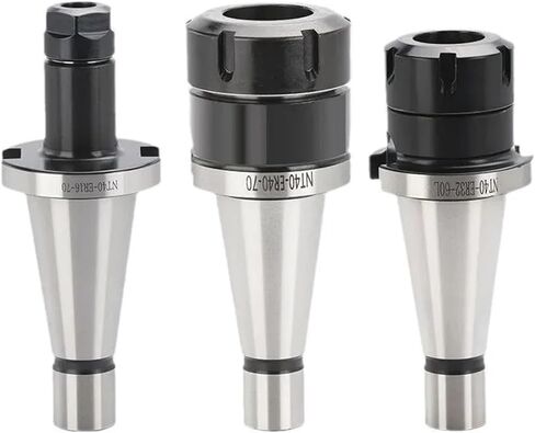 NT ER Tool Hold NT30 ER NT40 ER NT50 ER11 ER16 ER20 ER25 ER32 ER40 Tool Holder Bracket Tool Collet(NT40-ER40(M16)) in Kuwait