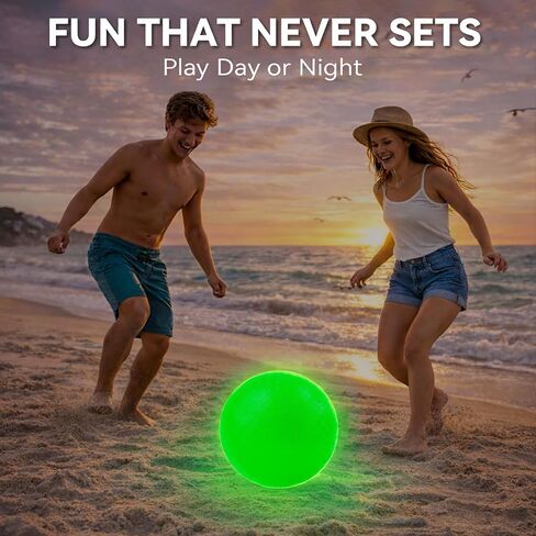 عبوة من قطعتين من كرة التوهج في الظلام، كرة ملعب كيك بول مضيئة مقاس 8.5 بوصة مع حقيبتين شبكيتين ومضخة يدوية، لا تحتاج إلى بطارية، يتم شحنها عن طريق ضوء الشمس أو الضوء الداخلي، كرات مطاطية نطاطة خضراء مضيئة، صندوق هدايا in Kuwait