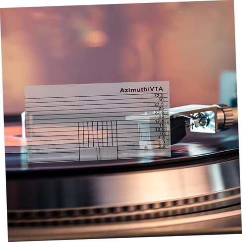 OUNONA Acrylic for Record Player Vinyl Pickup Calibration Tool Alignment Gauge in Saudi Arabia