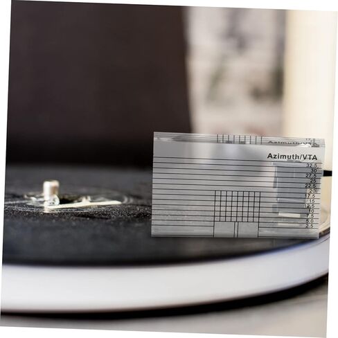 OUNONA Acrylic for Record Player Vinyl Pickup Calibration Tool Alignment Gauge in Saudi Arabia