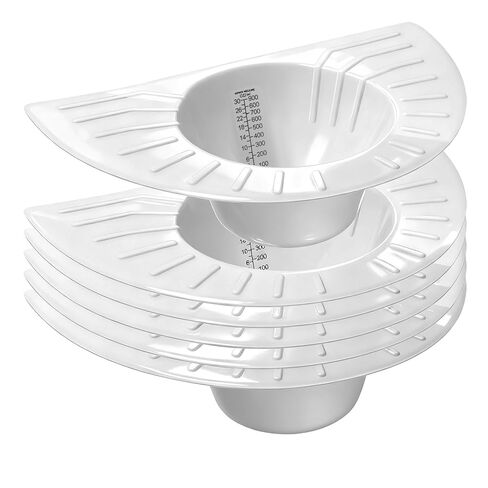 Urine Collection Hat for Toilet Universal Specimen Collector Pans 6 Pack Pee Stool Sample Collection Kit Container for Women and Elderly in Kuwait