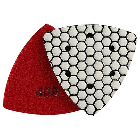 Professional Square Dry Grinding Pads Multifunction Stones Dry Polishing Pads for Stone Craftsmen & Enthusiasts Efficient Surfaces Treatments (Industrial Grade 400) in Kuwait