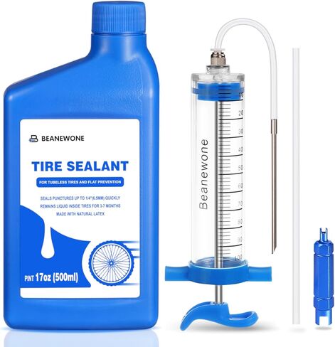 مانع تسرب للإطارات بدون أنبوب، 500 مل، مانع للتسرب طويل الأمد للدراجة لإطارات الدراجات الجبلية والطرق وCX والحصى in Kuwait