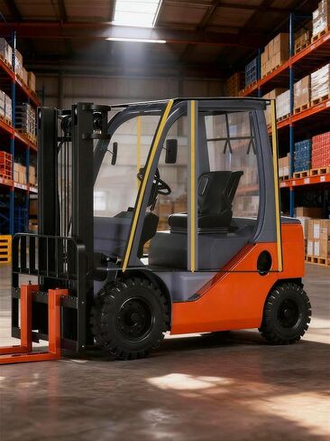 Forklift Cab Cover – Heavy Duty Reinforced PVC, Scratch-Resistant, Waterproof, UV Protection, Industrial Enclosure for Forklifts up to 13,000 lbs, Easy Installation, All-Weather Shield in Saudi Arabia
