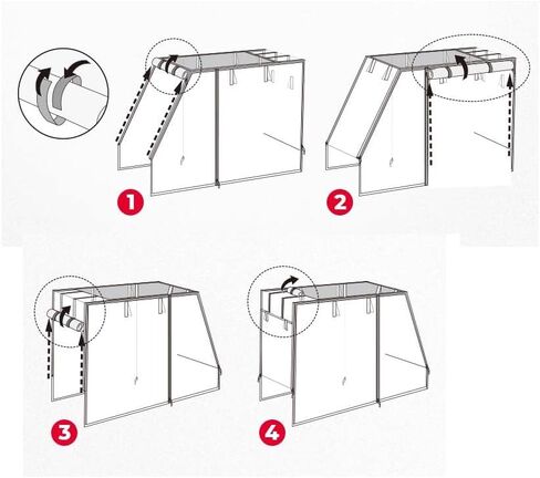 Forklift Cab Cover – Heavy Duty Reinforced PVC, Scratch-Resistant, Waterproof, UV Protection, Industrial Enclosure for Forklifts up to 13,000 lbs, Easy Installation, All-Weather Shield in Saudi Arabia