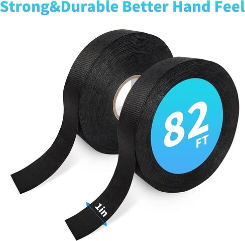 2 Pack Tactical Goon Grip Tape for Guns, Handgun, Pistol, Rifle - 1 Inch x 27.34 Yards Multipurpose Tape for Hockey, Sport Handle, Gardening Tools in Saudi Arabia