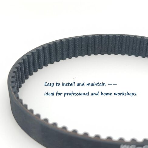 2Pcs HTD-5M Rubber Timing Belt 71 Teeth, 355mm x 15mm, Bearing Compatible GT2 Pulley for 3D Printers & CNC Machines in Saudi Arabia