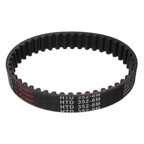 uxcell 600-8M-20 Timing Belt, 600mm Pitch Circumference x 20mm Width x 6mm Height, 8mm Pitch, 75 Teeth, Black Rubber Synchronous Belt in Saudi Arabia