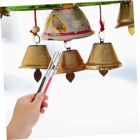 Yardwe Triangle Alloy Strikers 3-piece Set Performance Triangle Alloy Sticks Mallet Percussion Accessories in Saudi Arabia